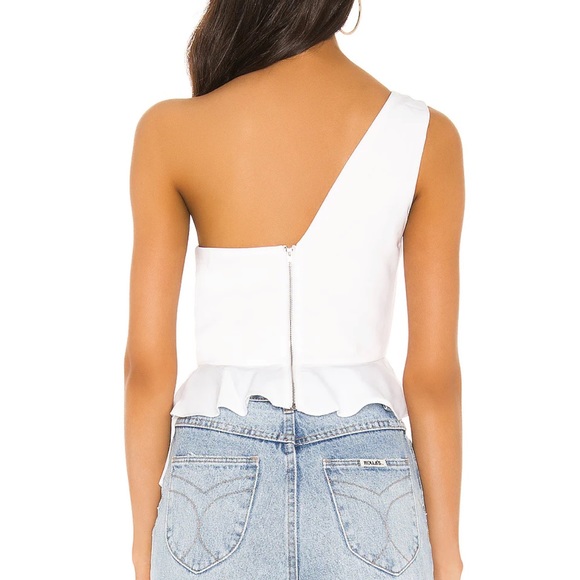 Superdown Karlie One Shoulder Top size XS - Picture 3 of 9